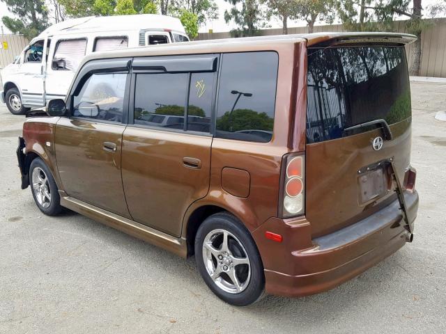 JTLKT334X64118515 - 2006 TOYOTA SCION XB 金色 照片 3