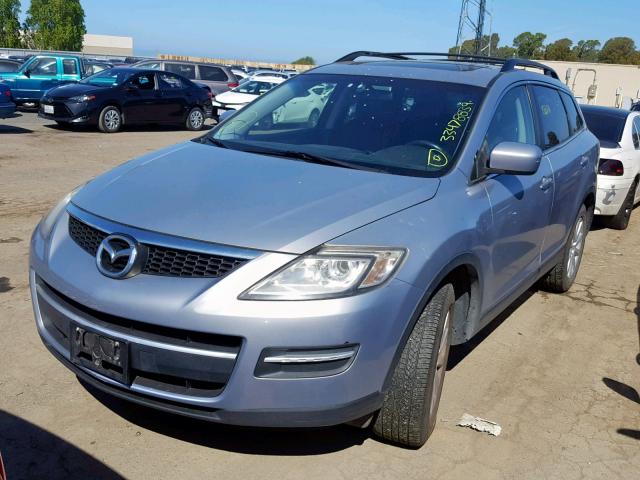 JM3TB28C670103152 - 2007 MAZDA CX-9 SILVER photo 2