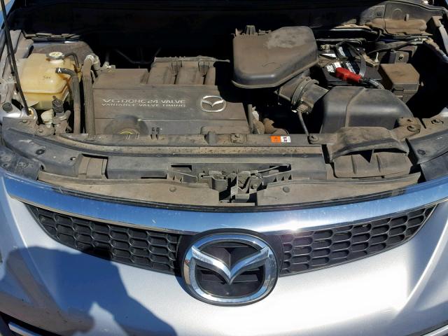 JM3TB28C670103152 - 2007 MAZDA CX-9 SILVER photo 7