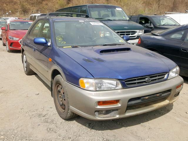 JF1GF4852YH804243 - 2000 SUBARU IMPREZA OU BLUE photo 1