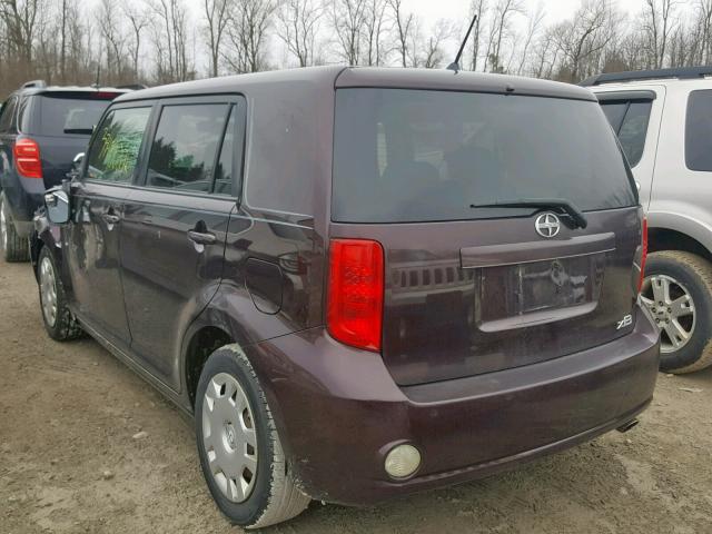 JTLKE50E391061194 - 2009 TOYOTA SCION XB 紫色 照片 3