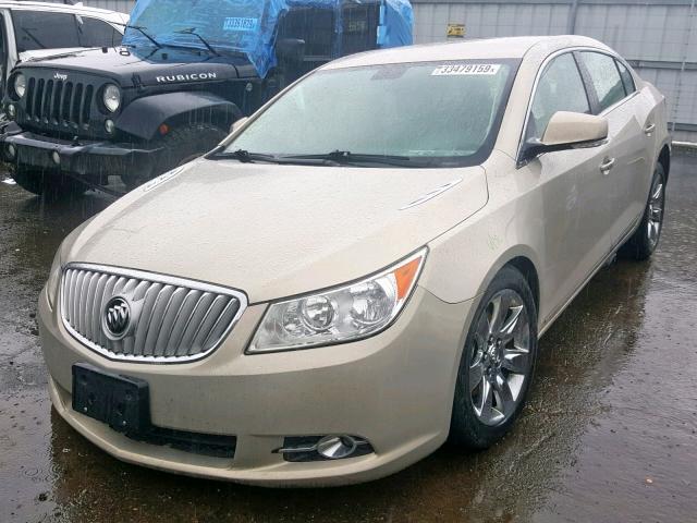 1G4GC5EG7AF322203 - 2010 BUICK LACROSSE C GOLD photo 2