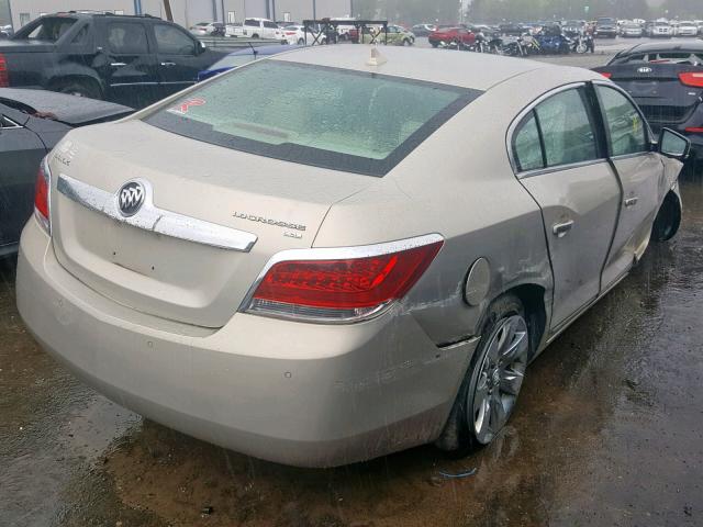 1G4GC5EG7AF322203 - 2010 BUICK LACROSSE C GOLD photo 4