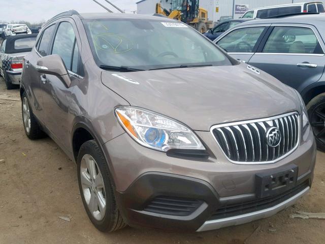 KL4CJASB0FB069759 - 2015 BUICK ENCORE BROWN photo 1