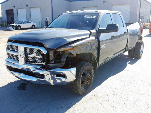 3C63DRGL2CG340537 - 2012 DODGE RAM 3500 S GRAY photo 2