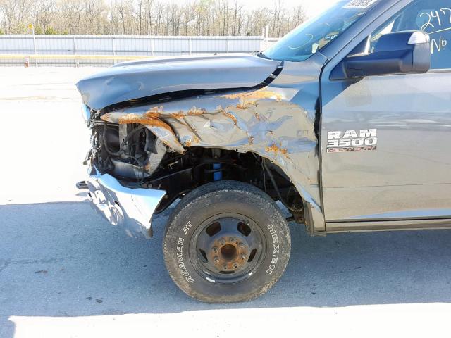 3C63DRGL2CG340537 - 2012 DODGE RAM 3500 S GRAY photo 9