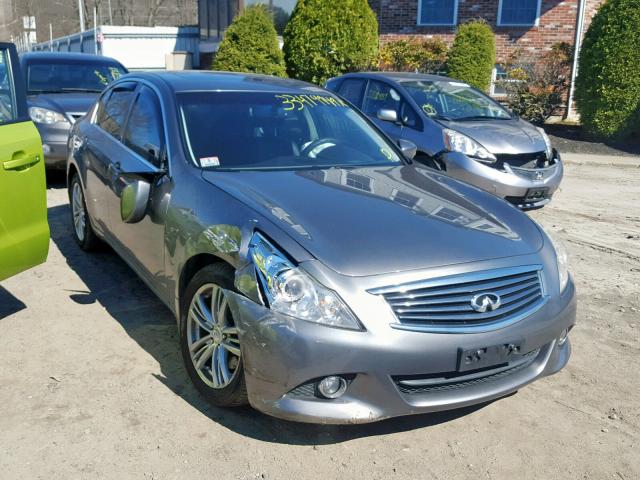 JN1CV6AR8CM679675 - 2012 INFINITI G37 GRAY photo 1