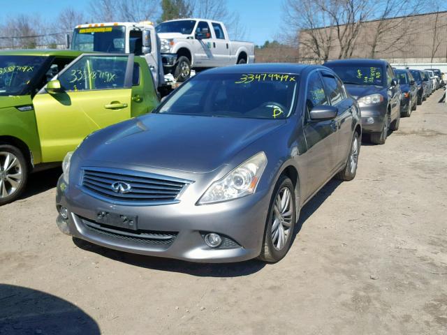 JN1CV6AR8CM679675 - 2012 INFINITI G37 GRAY photo 2