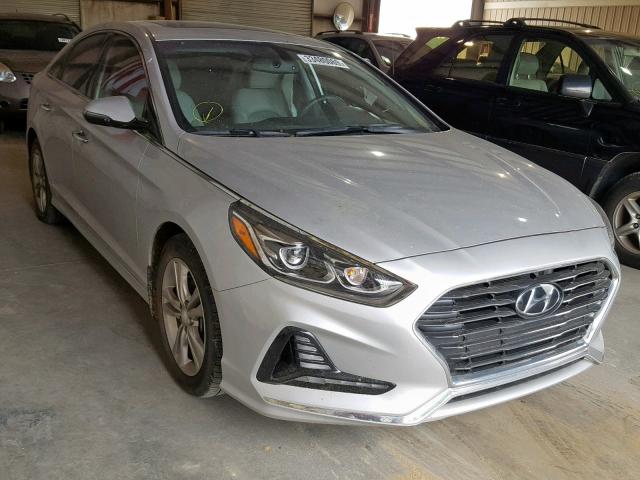 5NPE34AF9JH673123 - 2018 HYUNDAI SONATA SPO SILVER photo 1