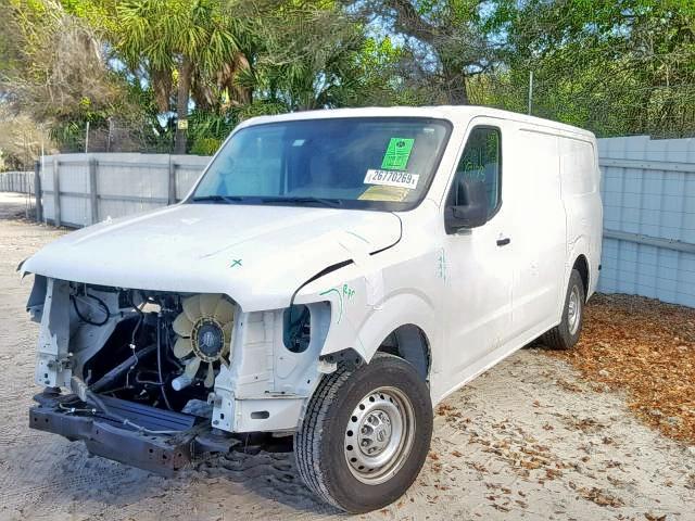 1N6BF0KM3GN807629 - 2016 NISSAN NV 1500 S WHITE photo 2