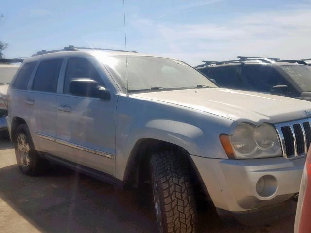 1J8HR58236C326662 - 2006 JEEP GRAND CHER SILVER photo 1