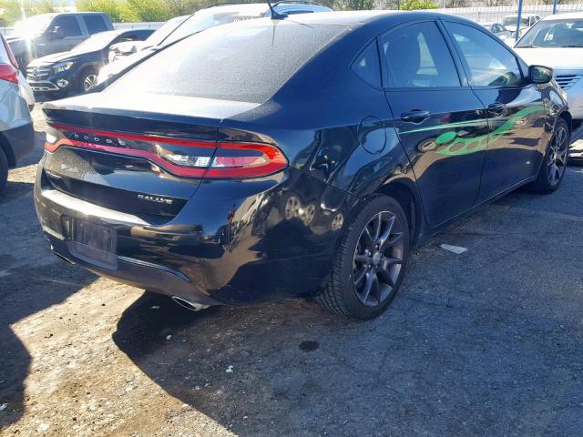 1C3CDFBB4GD505274 - 2016 DODGE DART SXT BLACK photo 4