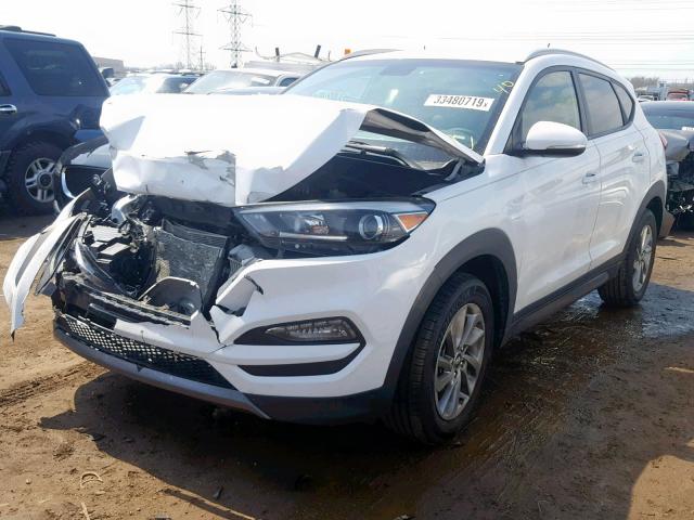 KM8J33A23GU157159 - 2016 HYUNDAI TUCSON LIM WHITE photo 2