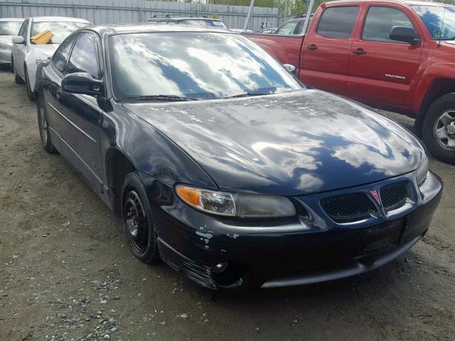 1G2WP12K0YF320748 - 2000 PONTIAC GRAND PRIX BLACK photo 1