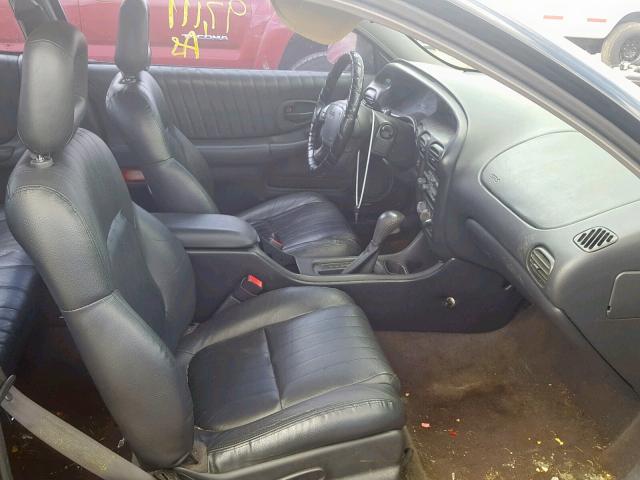 1G2WP12K0YF320748 - 2000 PONTIAC GRAND PRIX BLACK photo 5