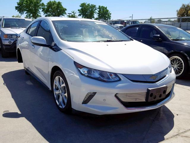 1G1RD6S56JU151144 - 2018 CHEVROLET VOLT PREMI WHITE photo 1