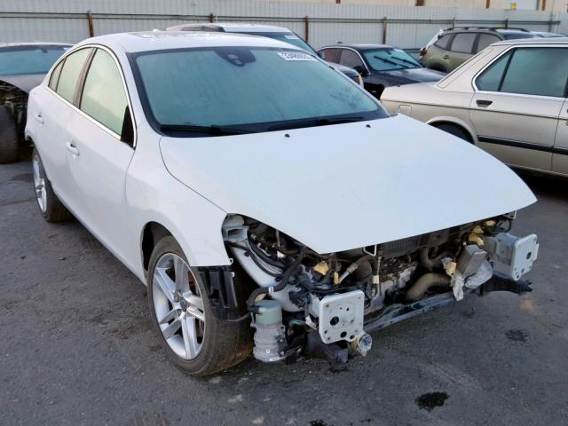 YV1612FS8D2194390 - 2013 VOLVO S60 T5 WHITE photo 1