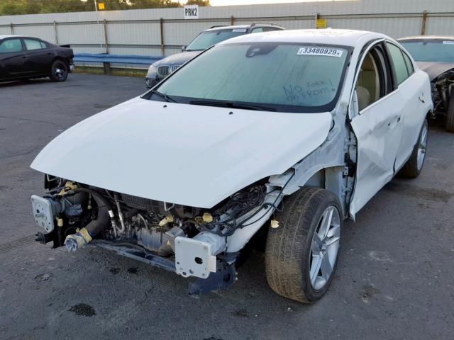 YV1612FS8D2194390 - 2013 VOLVO S60 T5 WHITE photo 2