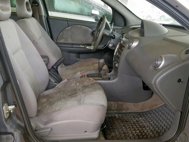 1G8AJ55F17Z179127 - 2007 SATURN ION LEVEL SILVER photo 5