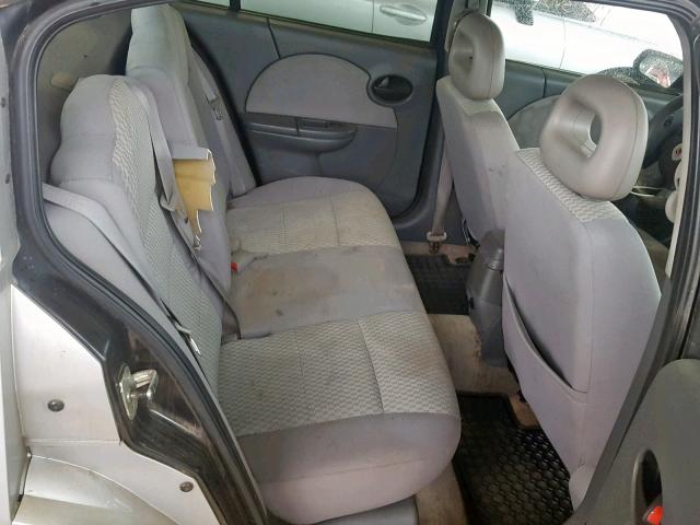 1G8AJ55F17Z179127 - 2007 SATURN ION LEVEL SILVER photo 6