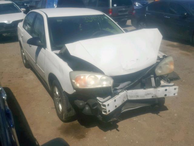 1G1ZS51F26F244698 - 2006 CHEVROLET MALIBU LS WHITE photo 1