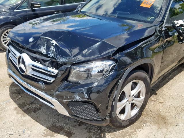 WDC0G4JB5GF016585 - 2016 MERCEDES-BENZ GLC 300 BLACK photo 9