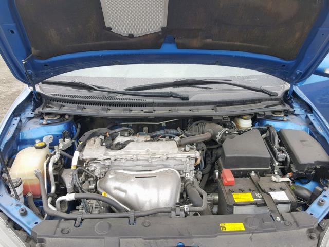 JTKJF5C74E3082533 - 2014 TOYOTA SCION TC BLUE photo 7