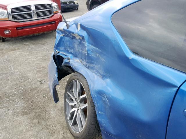 JTKJF5C74E3082533 - 2014 TOYOTA SCION TC BLUE photo 9