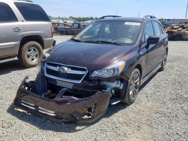 JF1GPAL67D2863247 - 2013 SUBARU IMPREZA SP MAROON photo 2