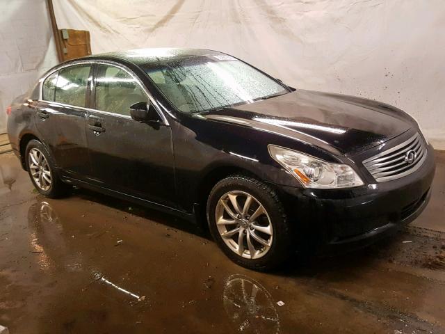 JNKCV61F79M357085 - 2009 INFINITI G37 BLACK photo 1