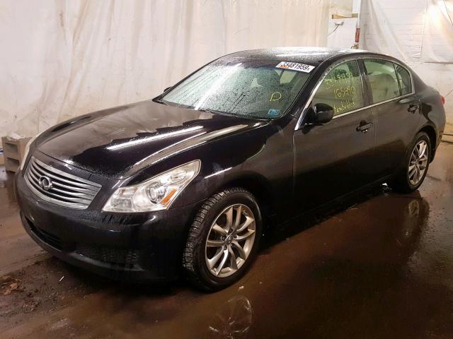 JNKCV61F79M357085 - 2009 INFINITI G37 BLACK photo 2