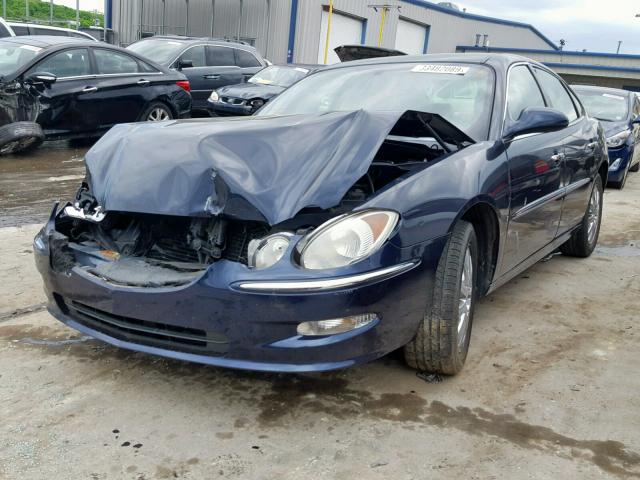 2G4WD582981196307 - 2008 BUICK LACROSSE C BLUE photo 2