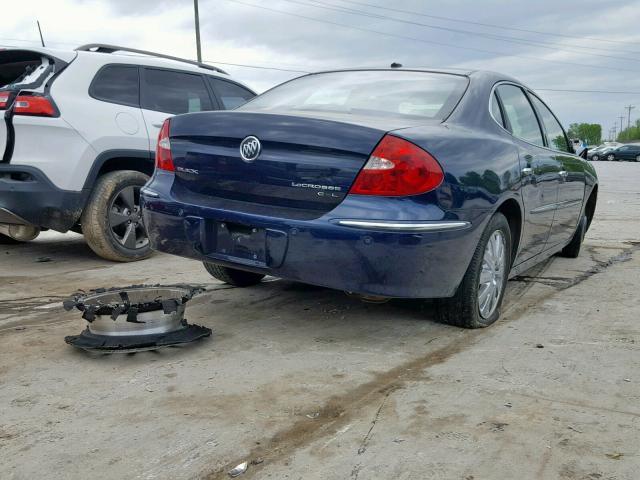 2G4WD582981196307 - 2008 BUICK LACROSSE C BLUE photo 4