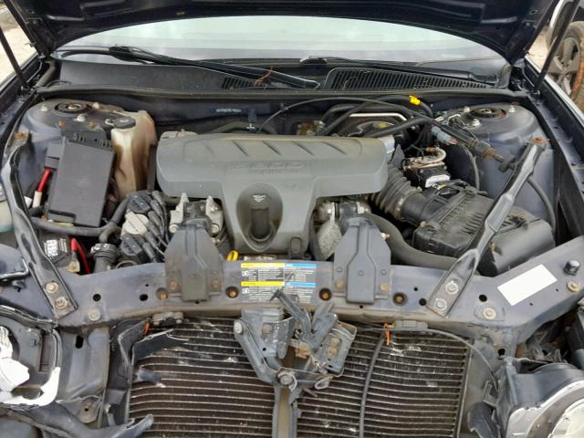 2G4WD582981196307 - 2008 BUICK LACROSSE C BLUE photo 7