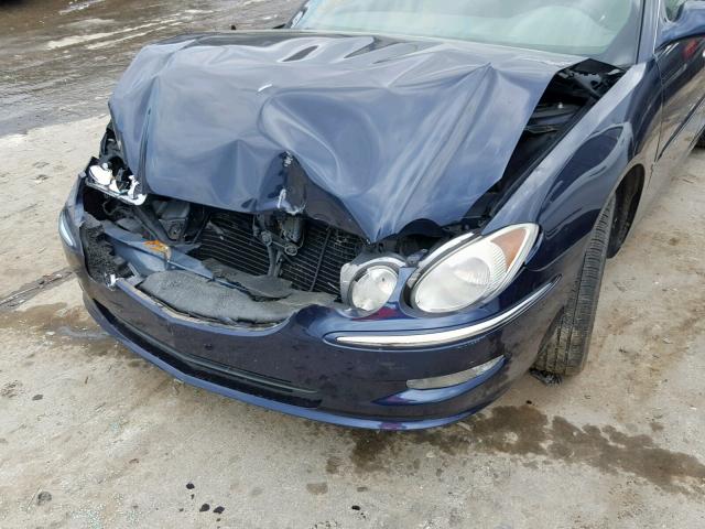 2G4WD582981196307 - 2008 BUICK LACROSSE C BLUE photo 9