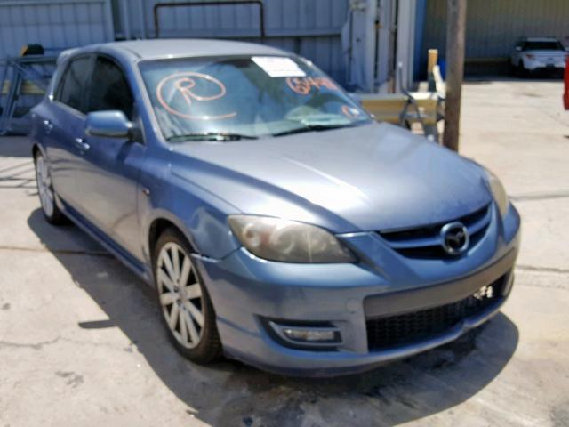 JM1BK34L371654469 - 2007 MAZDA SPEED 3 BLUE photo 1