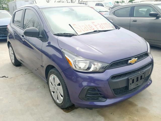 KL8CB6SA8HC744903 - 2017 CHEVROLET SPARK LS PURPLE photo 1