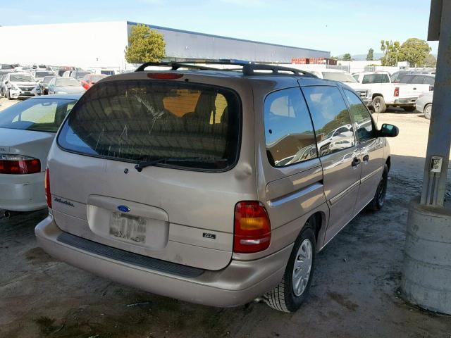 2FMDA5148WBB38580 - 1998 FORD WINDSTAR W TAN photo 4