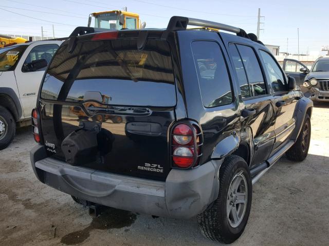 1J4GL38K26W112988 - 2006 JEEP LIBERTY RE BLACK photo 4