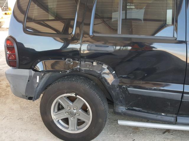 1J4GL38K26W112988 - 2006 JEEP LIBERTY RE BLACK photo 9