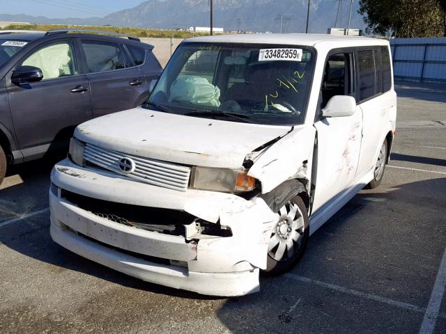 JTLKT324X50213583 - 2005 TOYOTA SCION XB 白色 照片 2