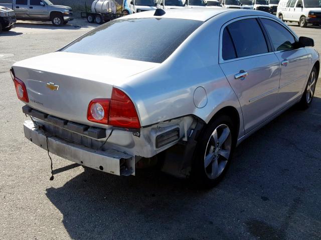 1G1ZC5E00CF128124 - 2012 CHEVROLET MALIBU 1LT 银色 照片 4