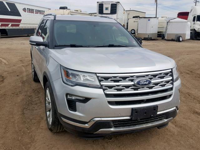 1FM5K7F88KGB21810 - 2019 FORD EXPLORER L SILVER photo 1