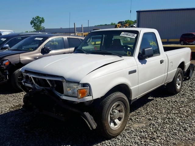 1FTYR10DX8PA95106 - 2008 FORD RANGER WHITE photo 2