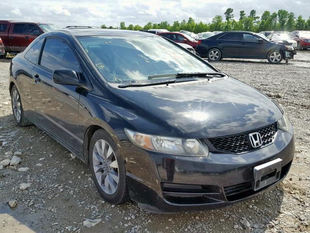 2HGFG12999H529531 - 2009 HONDA CIVIC EXL BLACK photo 1