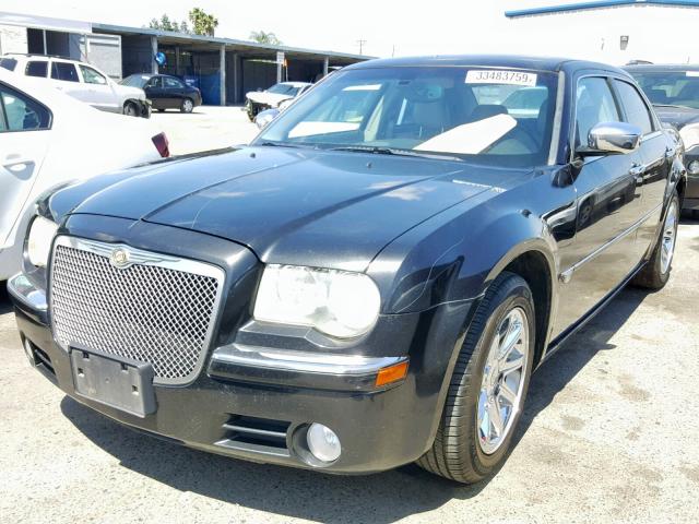 2C3KA63H26H520400 - 2006 CHRYSLER 300C BLACK photo 2