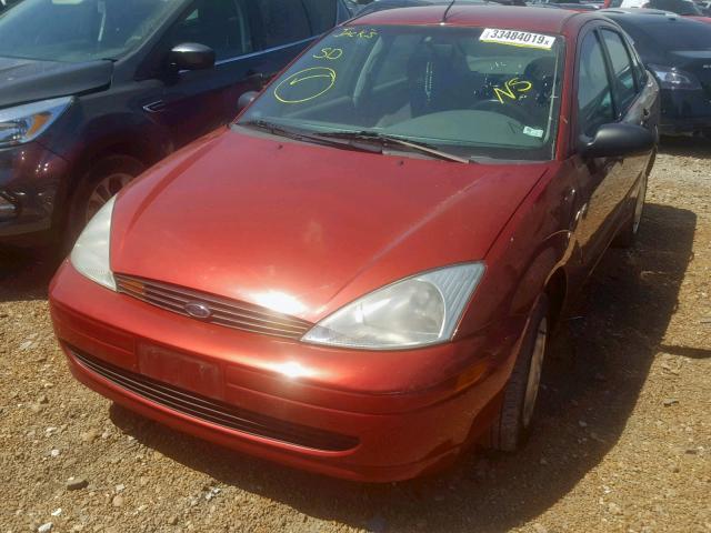 1FAFP33P01W343119 - 2001 FORD FOCUS LX RED photo 1