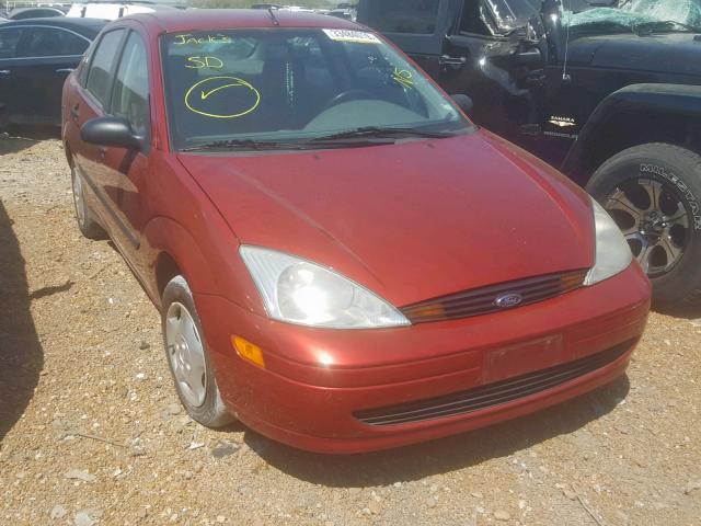 1FAFP33P01W343119 - 2001 FORD FOCUS LX RED photo 2