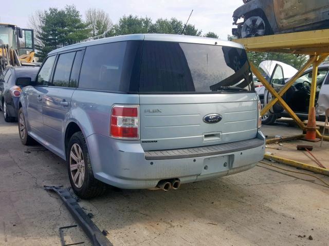 2FMDK51C79BA05091 - 2009 FORD FLEX SE TEAL photo 3