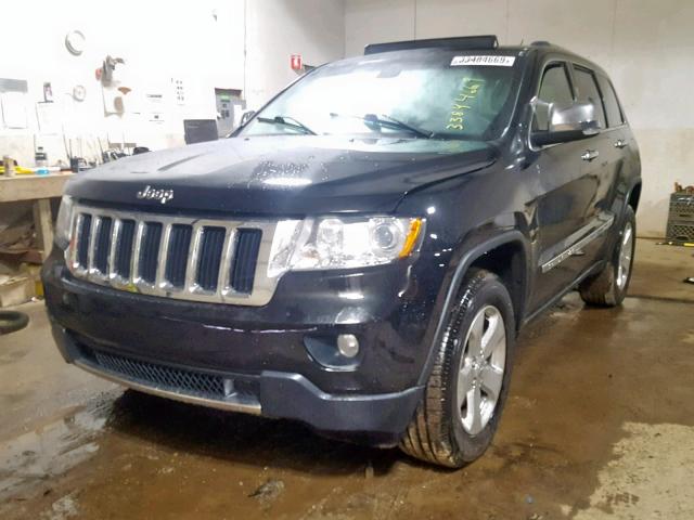 1C4RJFBG5DC578326 - 2013 JEEP GRAND CHER BLACK photo 2